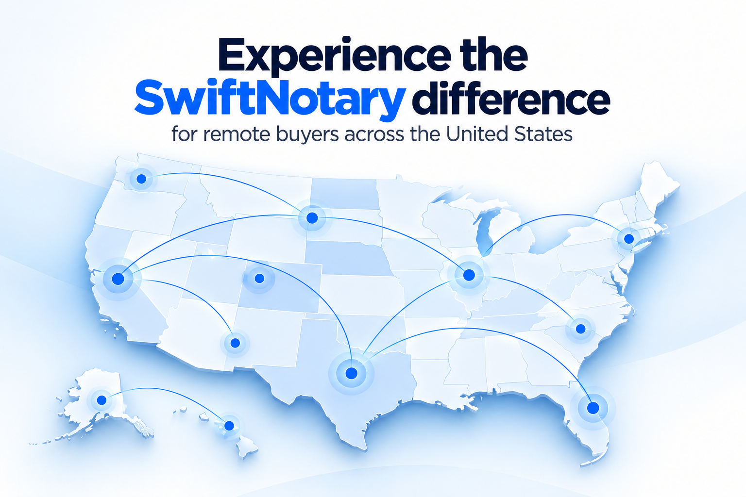 SwiftNotary Nationwide Coverage Map